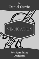 Vindication Orchestra sheet music cover